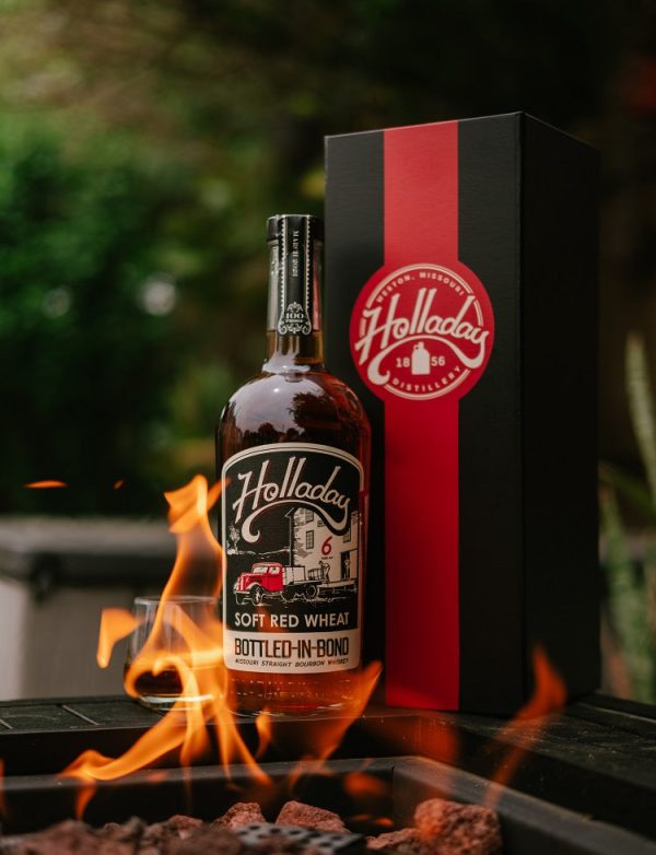 Holladay Soft Red Wheat Bottled In Bond 6 Year Old Straight Bourbon Online Sale - Image 2