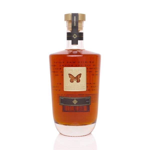 Blue Run 8-Year Single Barrel Bourbon  Hat & Cattle  123.8 Proof For Discount