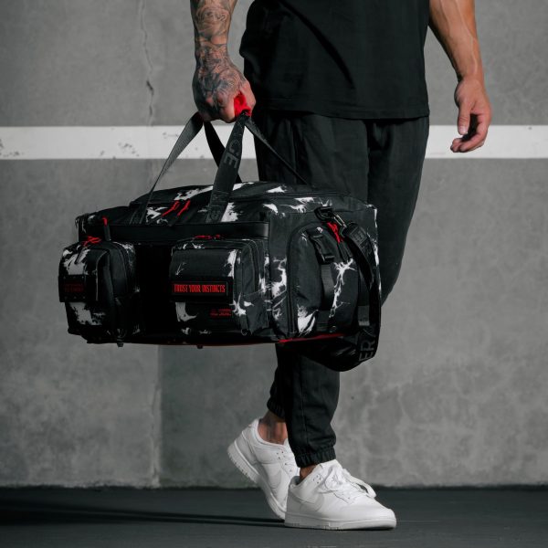 40L Ultimate Duffle Bag Black Lightning Immortal Red Cheap - Image 3