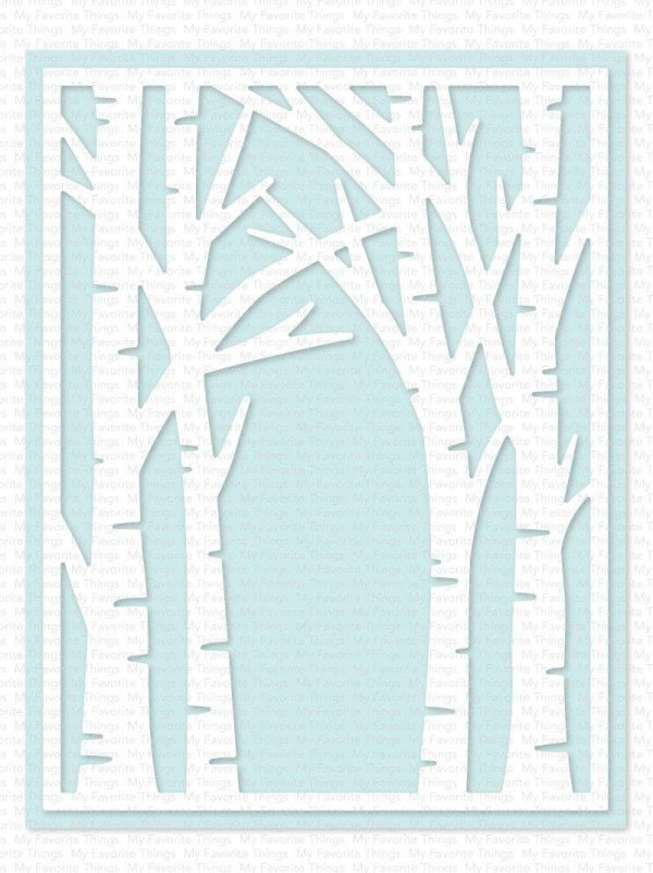 Birch Tree Forest Cover-Up Die-namics Discount - Image 2