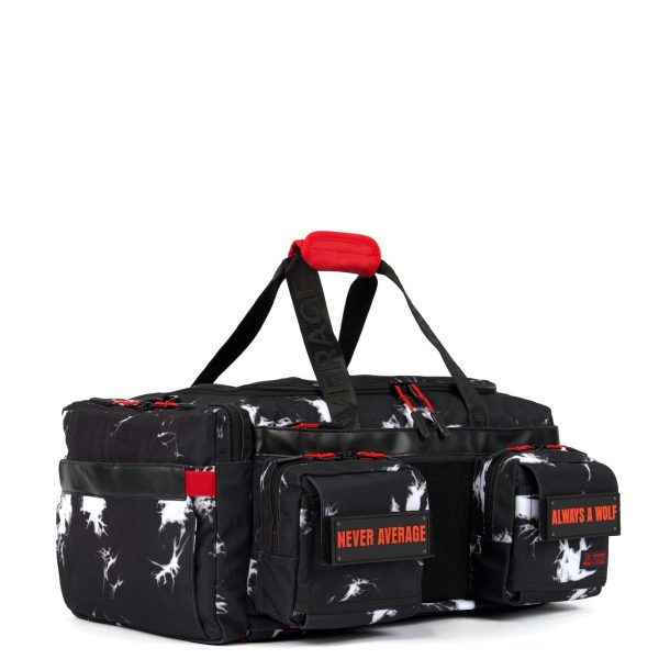 40L Ultimate Duffle Bag Black Lightning Immortal Red Cheap