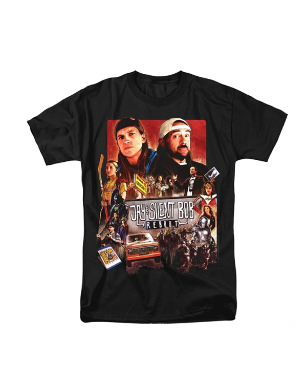 Jay and Silent Bob Reboot  Tour T-Shirt Cheap